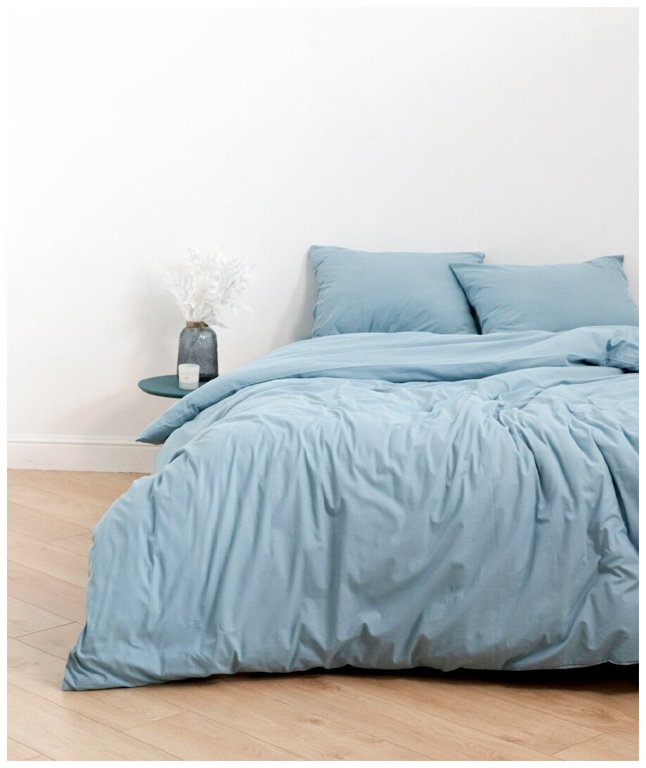 Постельное белье UNIQCUTE LARIMAR 1,5-спальное из поплина, наволочки 50х70 см — фото 1