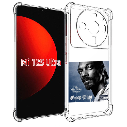 Чехол MyPads Snoop Dogg THA BLUE CARPET TREATMENT для Xiaomi 12S Ultra задняя-панель-накладка-бампер чехол mypads snoop dogg tha blue carpet treatment для motorola edge 30 ultra задняя панель накладка бампер