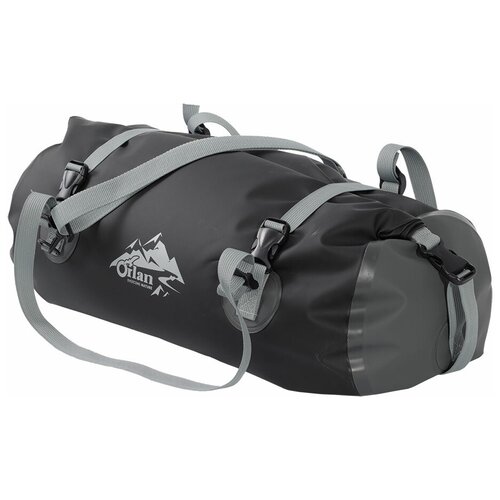 Гермосумка Экстрим 60л пвх трикотаж черный