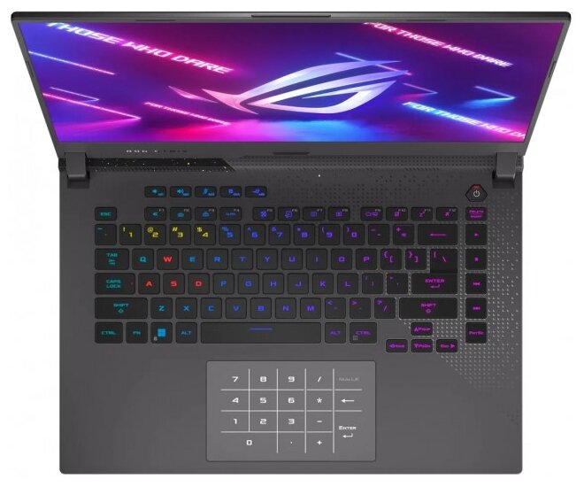 Ноутбук Asus ROG Strix G15 G513RC-HN133 Ryzen 7 6800H 16Gb SSD512Gb NVIDIA GeForce RTX 3050 4Gb 156 IPS FHD 1920x1080 noOS grey WiFi BT