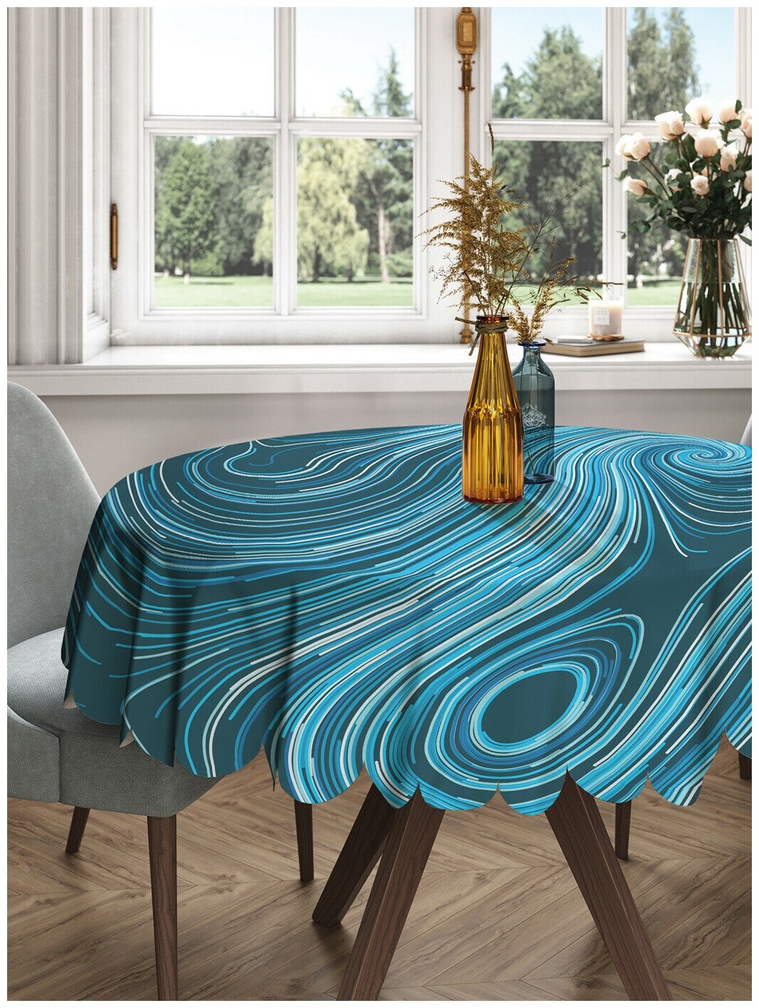 фото 699001 круглая скатерть