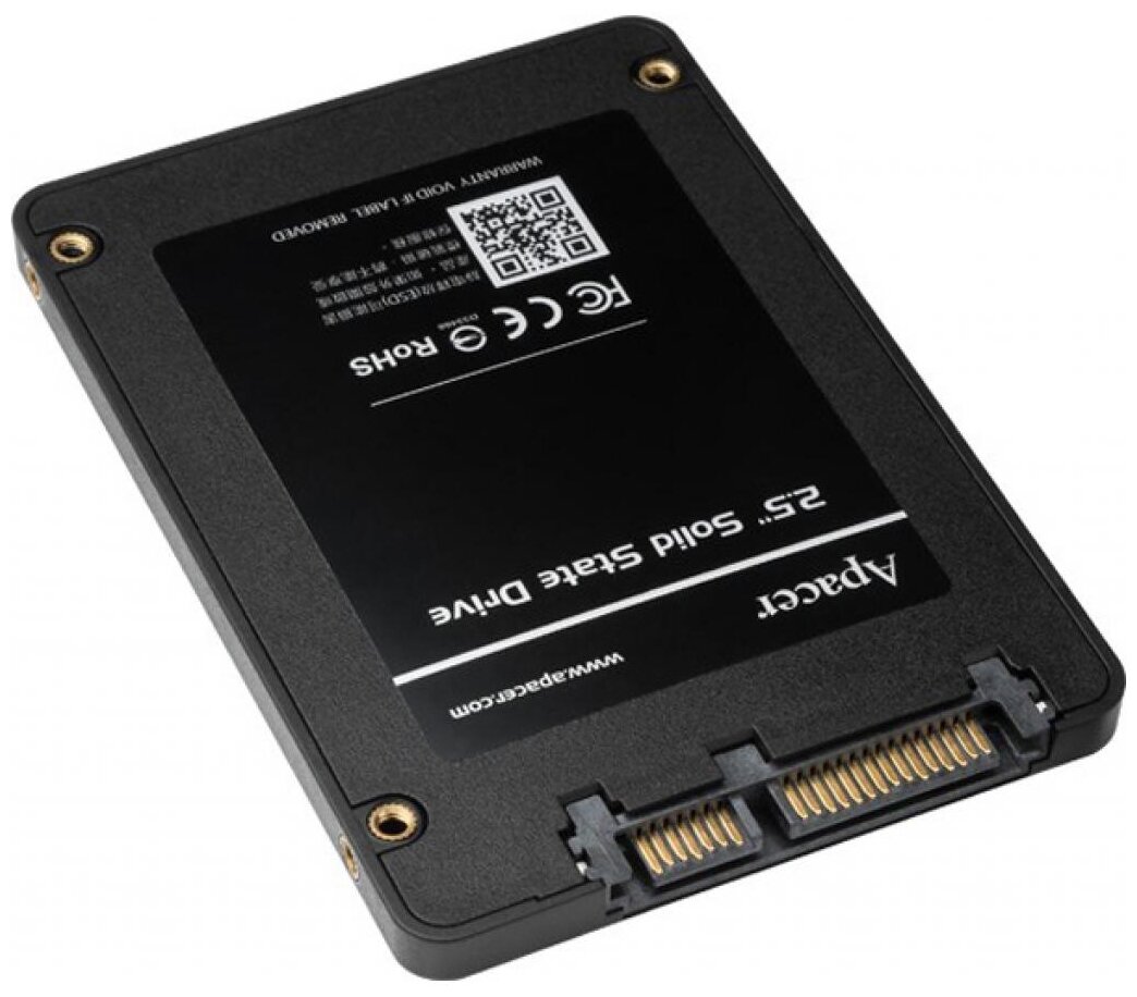 Накопитель SSD 2.5'' Apacer Panther AS350X ver. 2.0, SATA III, 3D TLC, 128 ГБ - фото №2