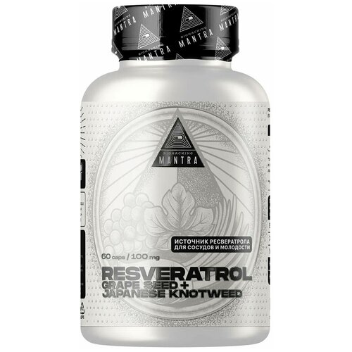 Biohacking Mantra Resveratrol 100 мг (60 капс)