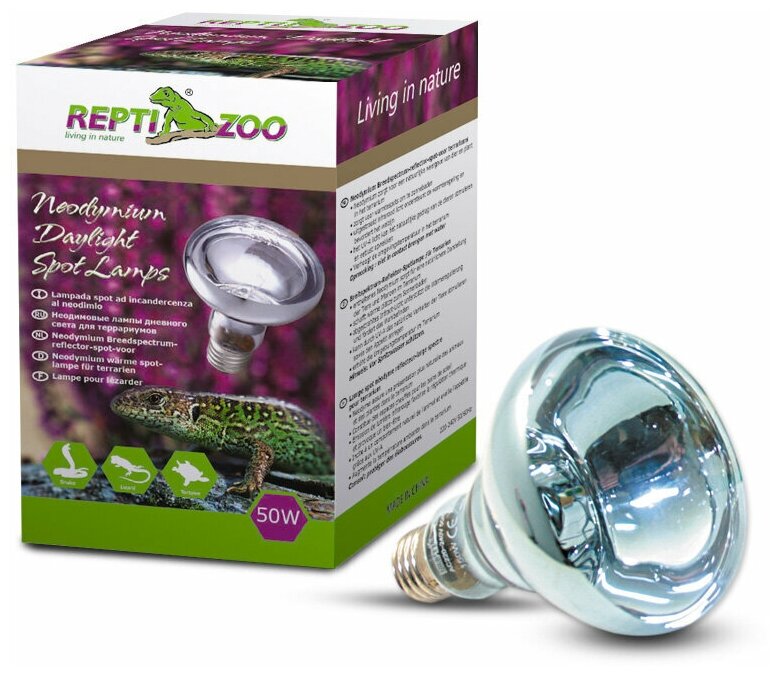 Лампа лампа ультрафиолетовая Repti Zoo ReptiDay (63050B), 50 Вт
