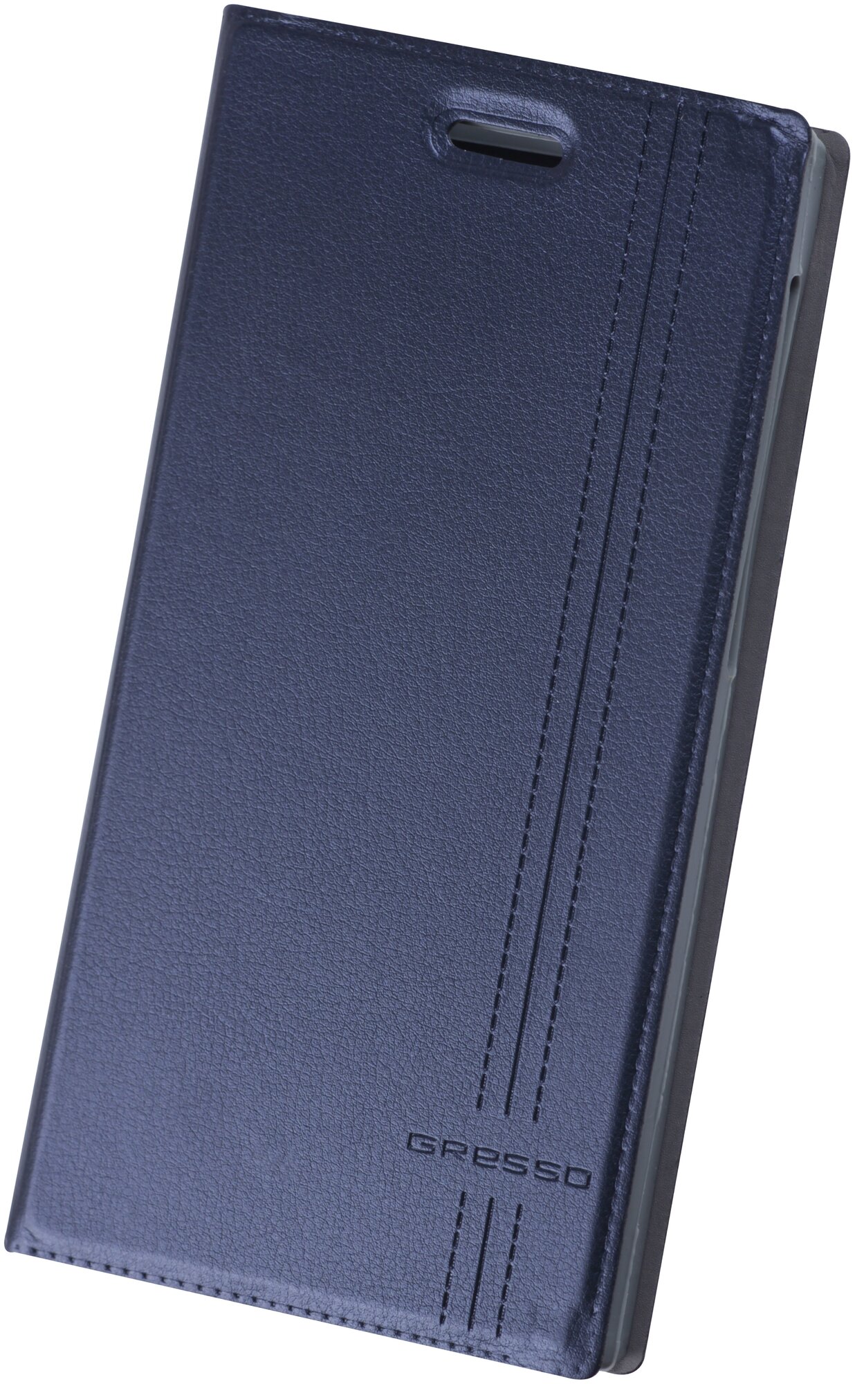 Чехол -книжка универсальный Gresso Ортон силикон 5,4 - 5,5" синий