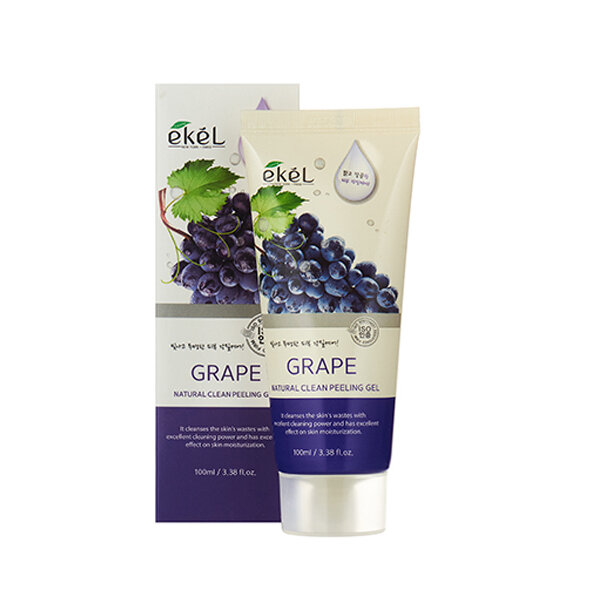 EKEL Natural Clean Peeling Gel Grape Пилинг-скатка с экстрактом винограда