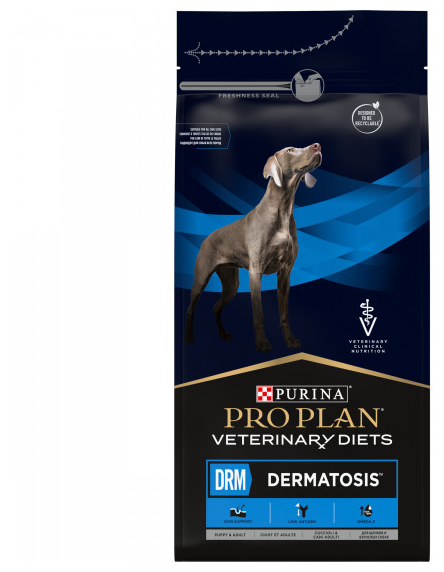 Pro Plan Veterinary Diets DRM Dermatosis корм для собак при дерматозах (Диетический, 1,5 кг.) Purina Pro Plan Veterinary Diets - фото №2