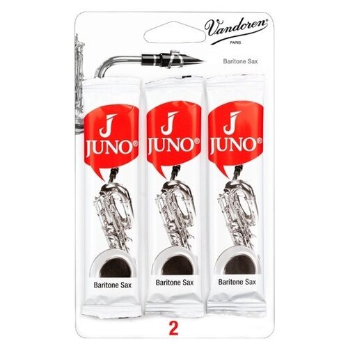 Трости для саксофона-баритон Juno JSR813/3 vandoren juno 3 0 3 pack jsr813 3 трости для баритон саксофона 3 0 3 шт