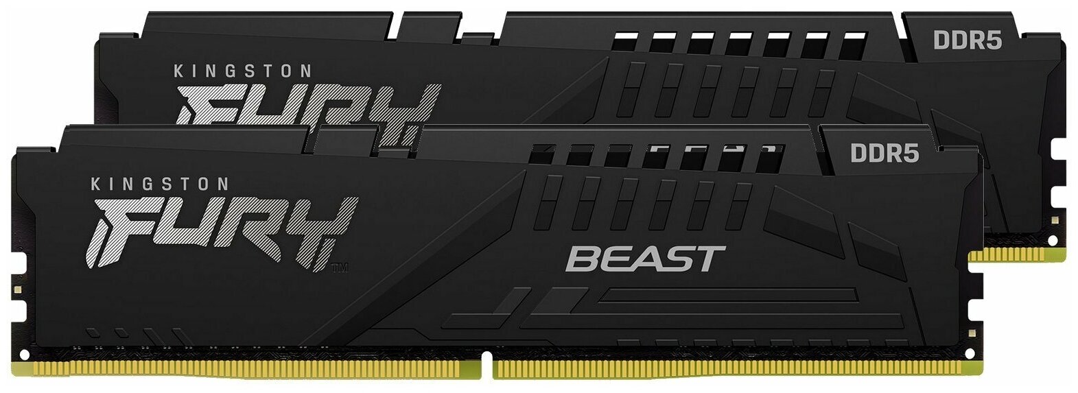 Модуль памяти DDR5 32Gb Kingston 4800 Kingston Fury Beast KF548C38BBK2-32 (2x16Gb Kit)