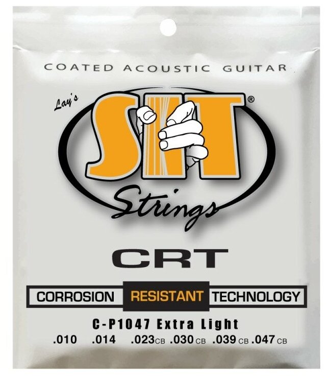 Струны для акустической гитары SIT Strings CP1047 Phosphor CRT Extra Light 10-47