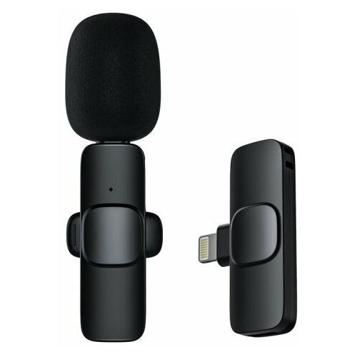 Микрофон Remax K02 с подключением Lightning черный 212900₽