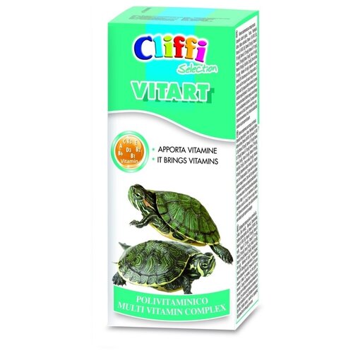 Cliffi - Мультивитамины для черепах, капли (Vitart) 25гр