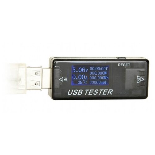 Измеритель мощности USB порта Energenie EG-EMU-03 до 30V/5A поддержка QC 2.0 и 3.0