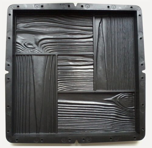 Изображение товара Форма для плитки Камелот НН "Калифорния дуб", пластик, 300х300х30 мм, 10 шт