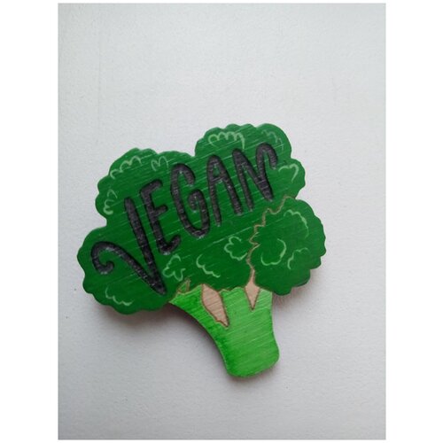 Брошь Медицинский Мир, дерево, зеленый