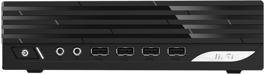 Компьютер MSI 9S6-B0A421-672 i3-13100/8GB/256GB SSD/UHD Graphics 730/noDVD/WiFi/BT/Wired kbd/mouse/noOS/black - фото №5
