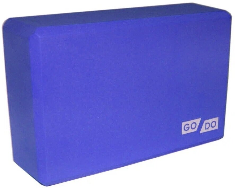 Блок для йоги Sprinter 17906 синий