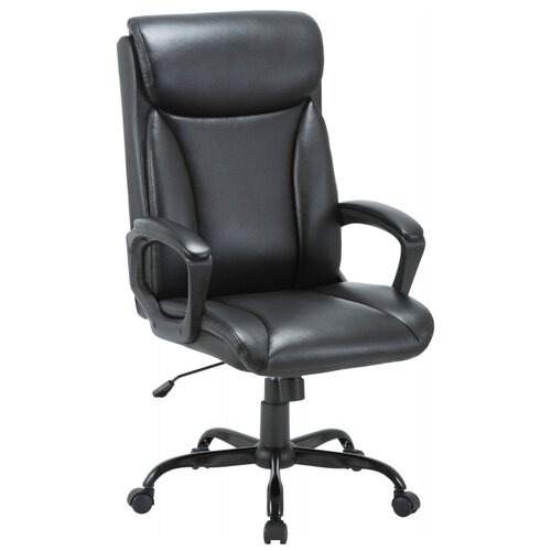 Компьютерное кресло EasyChair 596 TPU офисное, обивка: искусственная кожа, цвет: черный