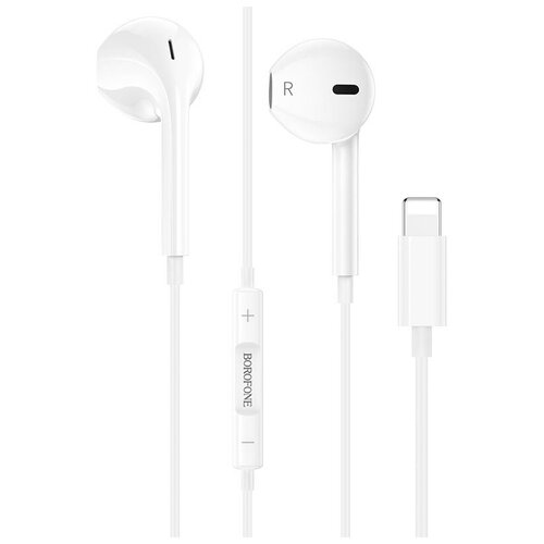 Гарнитура BOROFONE BM56 Original Series Lightning 8-pin вкладыши 12м 20 шт белый 761200₽