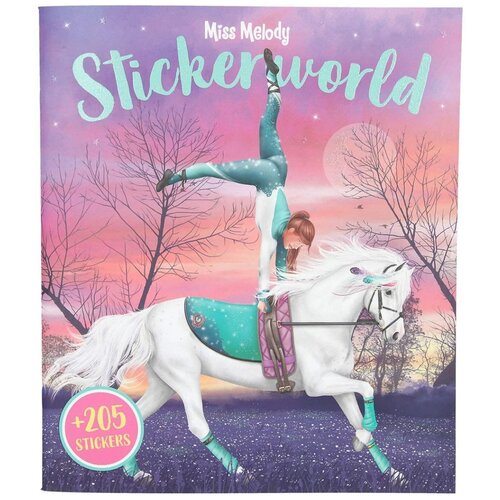 Miss Melody Альбом с наклейками Stickerworld, мисс мелодия