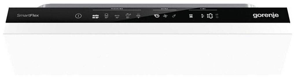 Встраиваемая посудомоечная машина 45 см Gorenje - фото №3