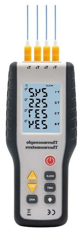 Термометр многоканальный Модель: HT 98.15 - датчик температуры промышленный промышленные датчики влажности и температуры в подарочной упаковке