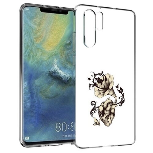 Чехол задняя-панель-накладка-бампер MyPads Граммофон для Huawei P30 Pro противоударный чехол задняя панель накладка бампер mypads граммофон для huawei p50 противоударный