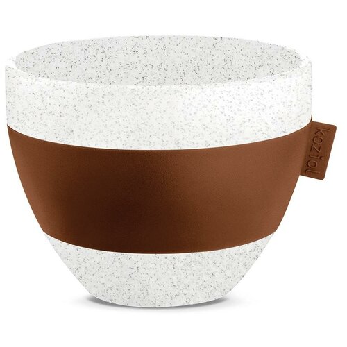 Чашка с термоэффектом AROMA M Organic 270 мл коричневая, Koziol