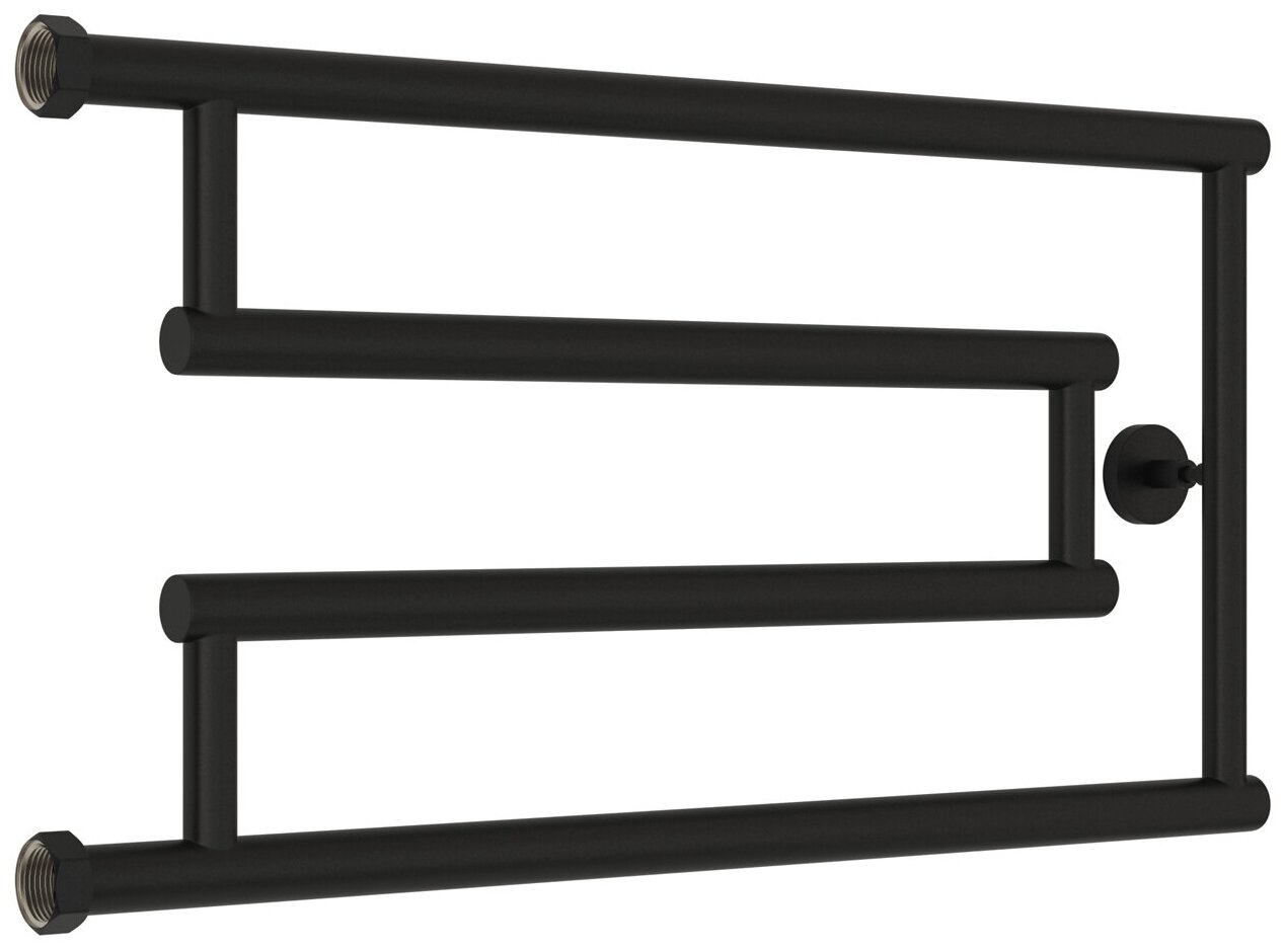 Полотенцесушитель водяной Сунержа High-Tech model "G" 320х650 Матовый чёрный