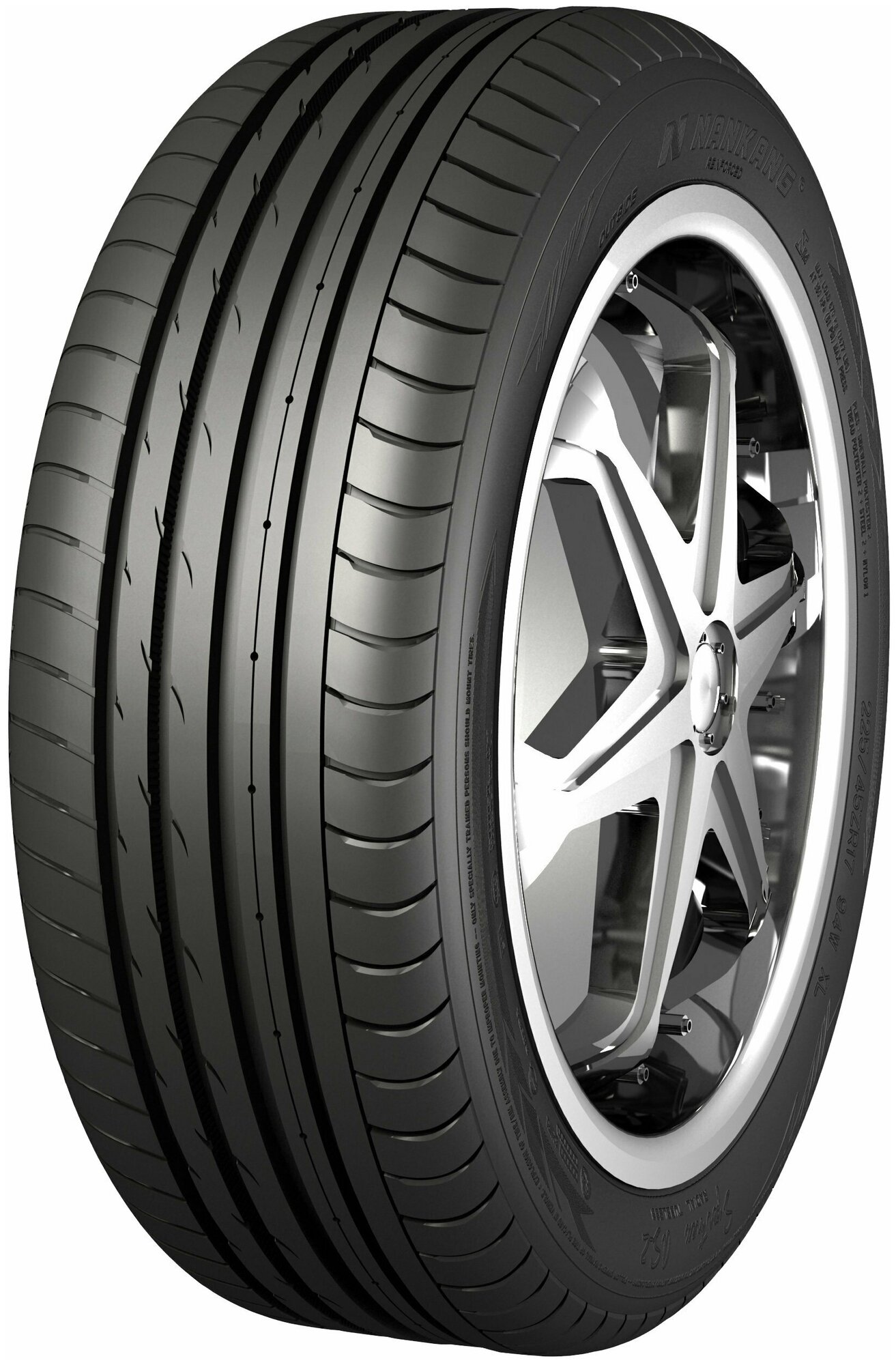 Nankang AS2+ Лето Нешипованные 275/35 R19 96Y [RUNFLAT]