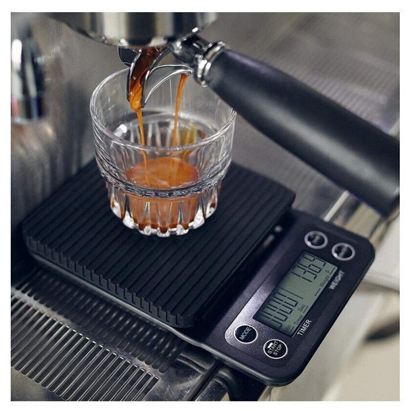 Электронные весы для кофе с таймером 3kg/0.1 - фотография № 3