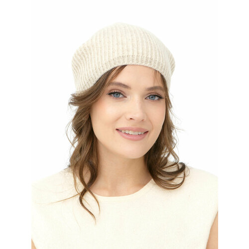 Шапка Ulzii Cashmere, размер OneSize, бежевый