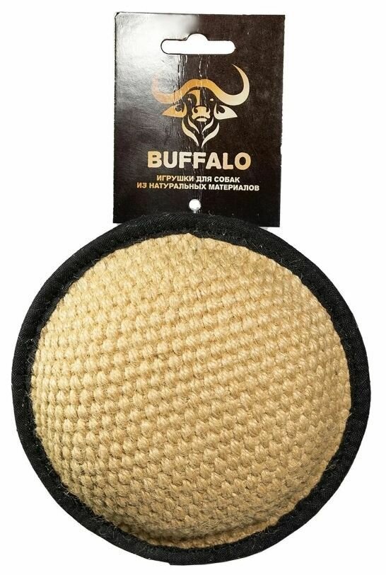 BUFFALO Игрушка для собак Фрисби, 15 см, джут