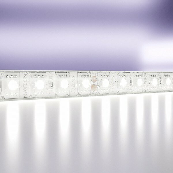 Светодиодная лента MAYTONI Led strip 20027, 5 м, светодиодов: 480 шт., 105 Вт, холодный белый, 6000 К - фотография № 9