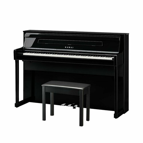 KAWAI CA901 EP - цифровое пианино, 88 клавиш, банкетка, механика Grand Feel III, цвет черный полиро