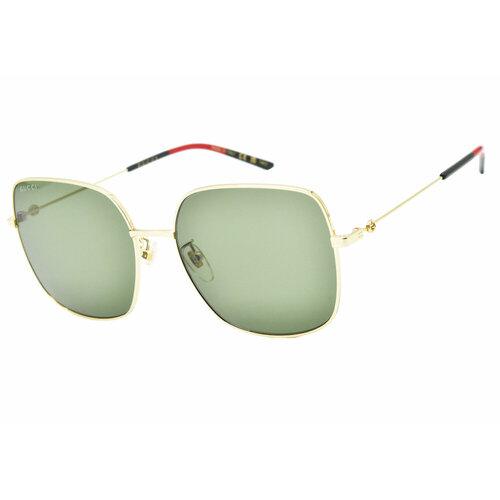 фото Солнцезащитные очки gucci gg1195sk, зеленый, золотой