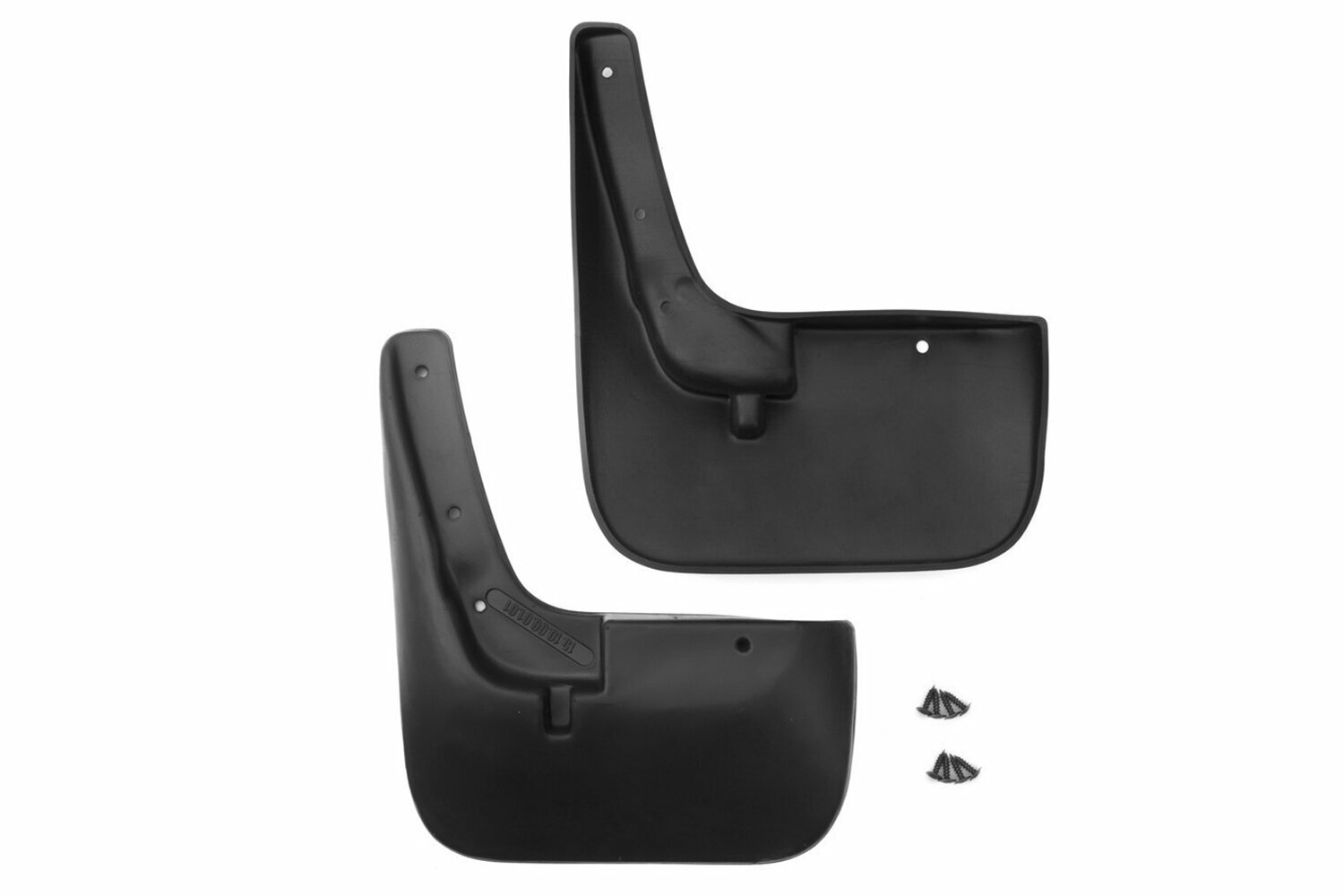 Брызговики передние подходят для Fiat Ducato 2007-2014, (установка с подкрылком Autofamily), 2 шт. (standard) / Фиат Дукато