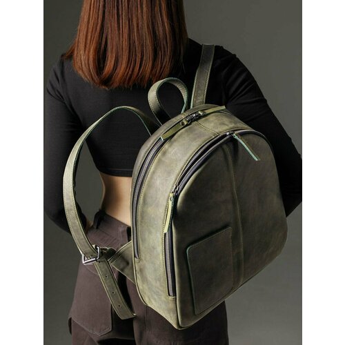 фото Рюкзак тоут j. audmorr tenby jab1354, фактура бархатистая, зеленый