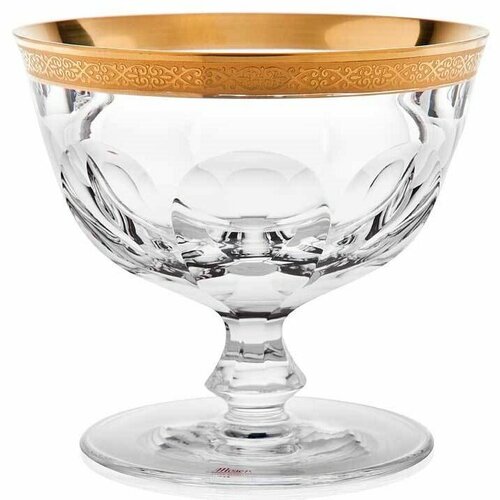 Креманка для мороженого Moser Lady Hamilton Ice Cream Gold (арт. 15017/G)