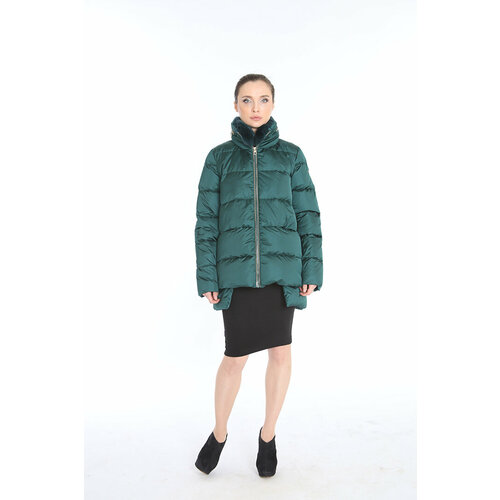 фото Пуховик conso wear, размер 42, зеленый