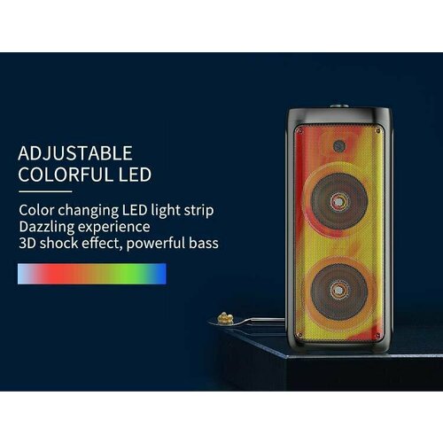 Купить Большая беспроводная портативная Bluetooth колонка ZQS8215 ...