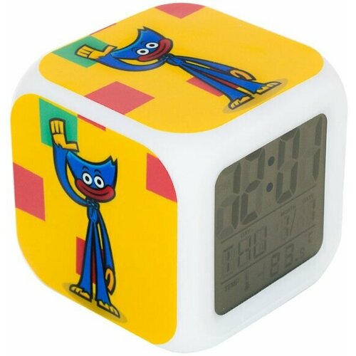 Часы-будильник Huggy Wuggy с подсветкой №18