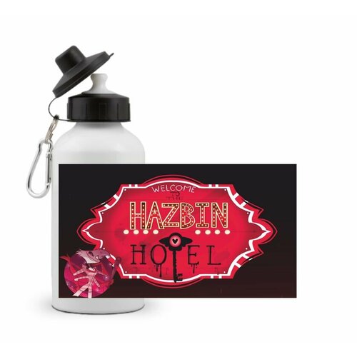 фото Спортивная бутылка отель хазбин , hazbin hotel гравити фолз № 5 bugrikshop