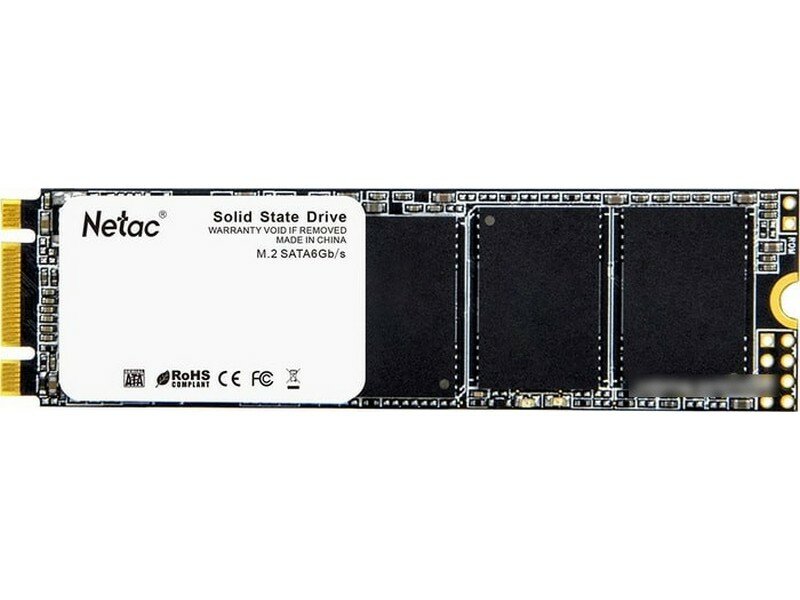 Внутренний SSD-накопитель Netac N535N 2TB M2 2280, SATA-III, 3D TLC, Черный NT01N535N-002T-N8X - фото №8