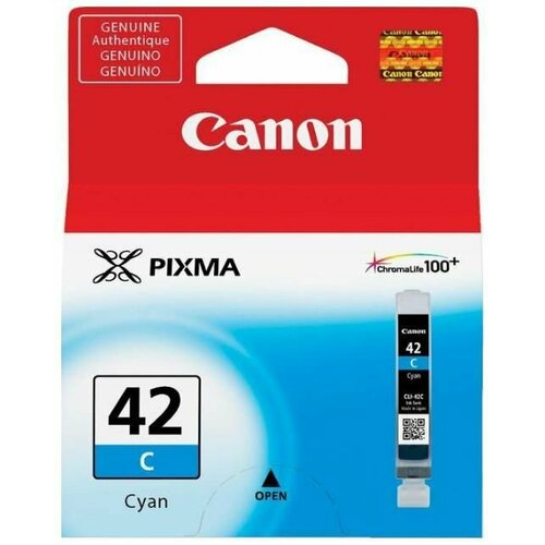 Картридж для струйного принтера CANON CLI-42 C EUR/OCN (6385B001) картридж canon cli 42 c 6385b001