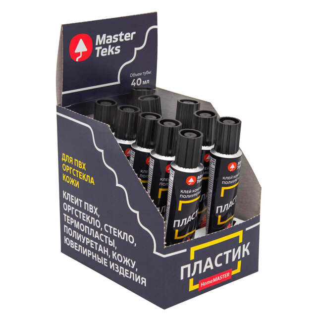 клей контактный MASTERTEKS HM Пластик полиуретановый 40г бесцветный, арт.9753183 - фото №7