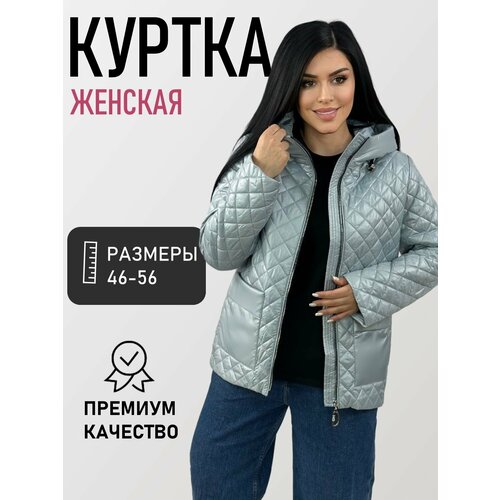 фото Куртка diffberd, размер 50, голубой