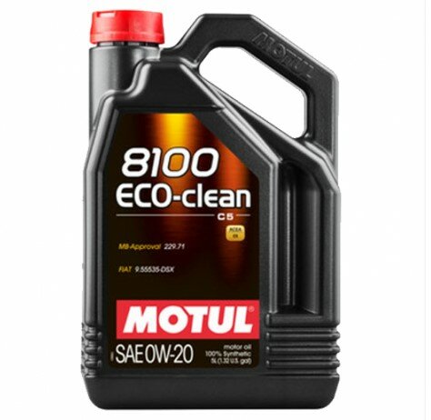 Масло моторное MOTUL 8100 ECO-CLEAN 0W20 5L