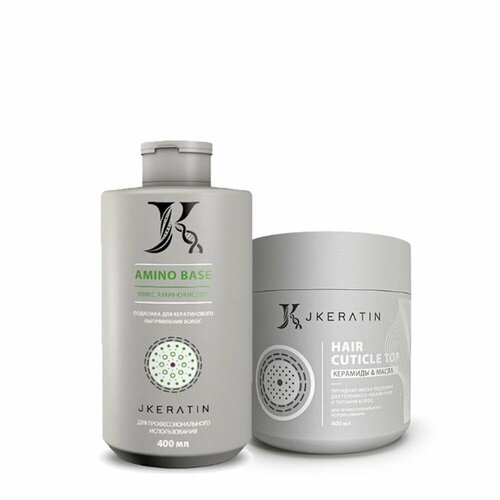 JKeratin Набор ЛайфХак 2400мл Amino Base Cuticle Top 5005₽