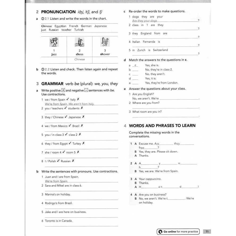 English File. Beginner. Workbook Without Key - фото №7